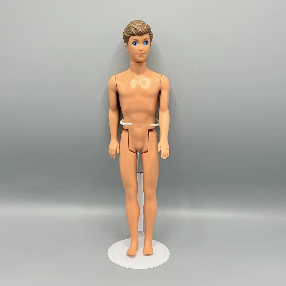 Barbie Ken Kevin Skipper Boyfriend Brunette Retired Doll For OOAK Or Play
